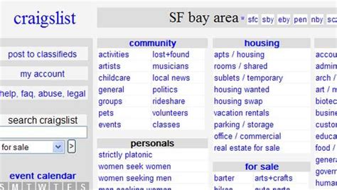 <strong>craigslist</strong> provides local classifieds and forums for jobs, housing, for sale, services, local community, and events. . Craigslist org east bay